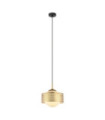 Lomica Pendant Steel Gold