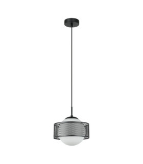 Lomica Black Steel Pendant Lamp