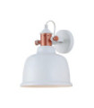 Industrial wall light Steel White