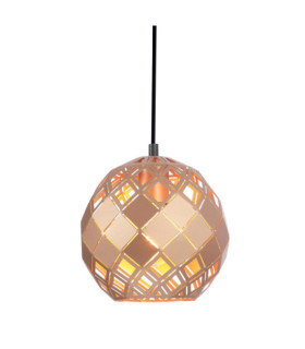 Paulela Pendelleuchte Glas, Stahl Gold