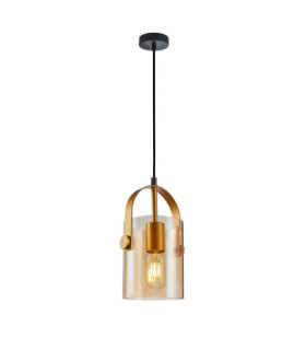 Nanesma Colgante Cristal, Acero Dorado