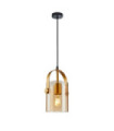 Suspension Nanesma Verre,Acier Or