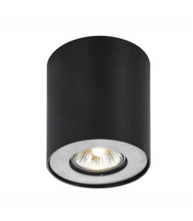 Shannon Deckenleuchte Aluminium Schwarz