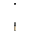 Suspension Isidora Acier,Aluminium Noir, Bronze Antique