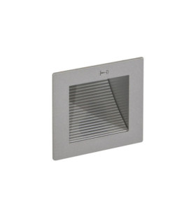 Aplique exterior Moderno Aluminio Plata