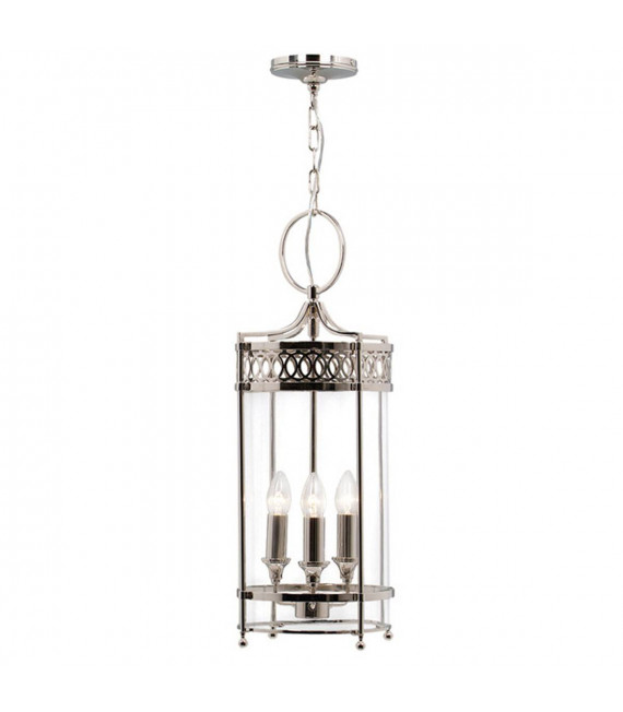 Lampada a sospensione Guildhall, ottone lucido