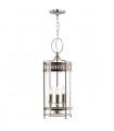 plafonnier ventilateur vintage 2 ampoules e27 max 60w brun patiné