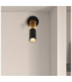 Spot Merrygold Acier doux Ambre, Noir Mat