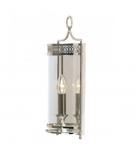 Lampada da parete Guildhall, ottone lucido