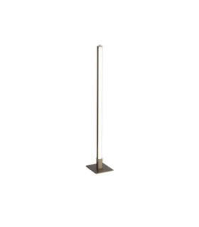 Lampe de table LED Tribeca Acier doux,aluminium Blanc, argent satiné