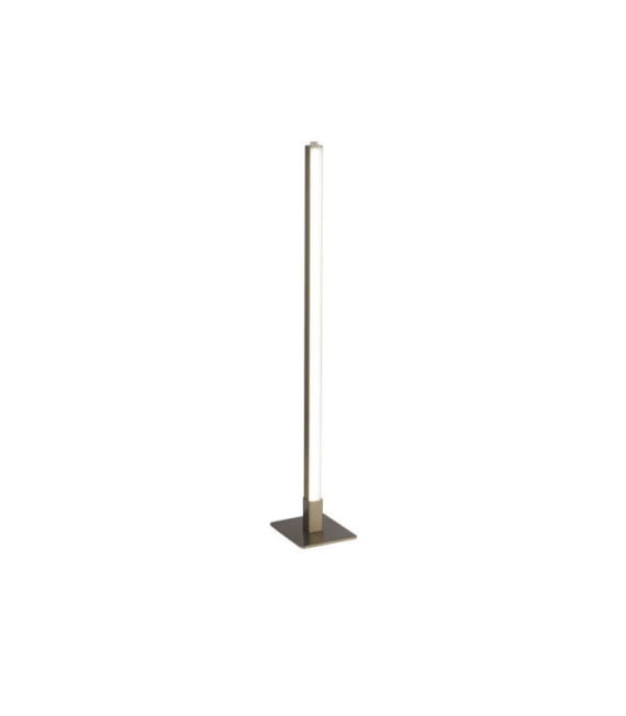 Tribeca LED-Tischleuchte Baustahl, Aluminium Weiß, satiniertes Silber