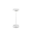 Lampe de table extérieur Toffee Métal Blanc