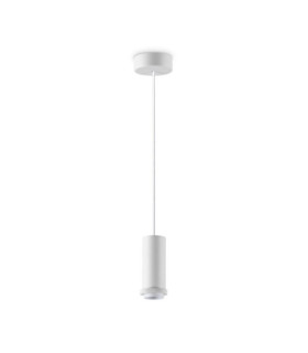 Lampada a sospensione MIX Metallo, PVC bianco