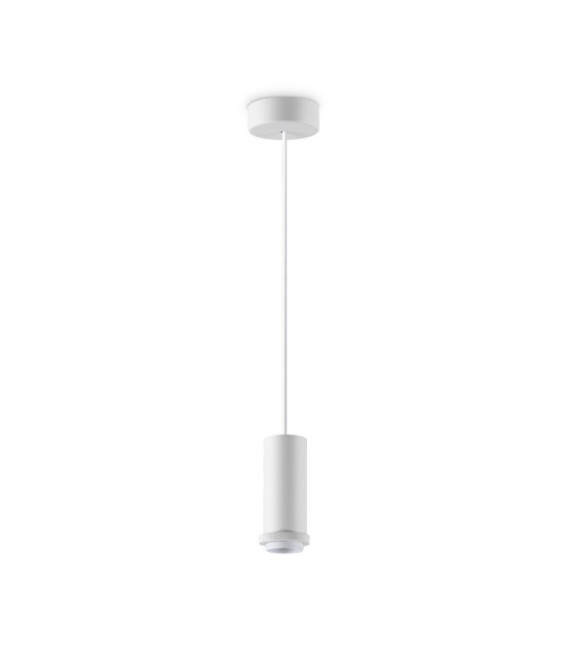 Suspension MIX Métal,PVC Blanc