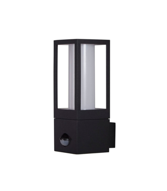 Avenue Außenwandleuchte Aluminium, Polycarbonat Schwarz