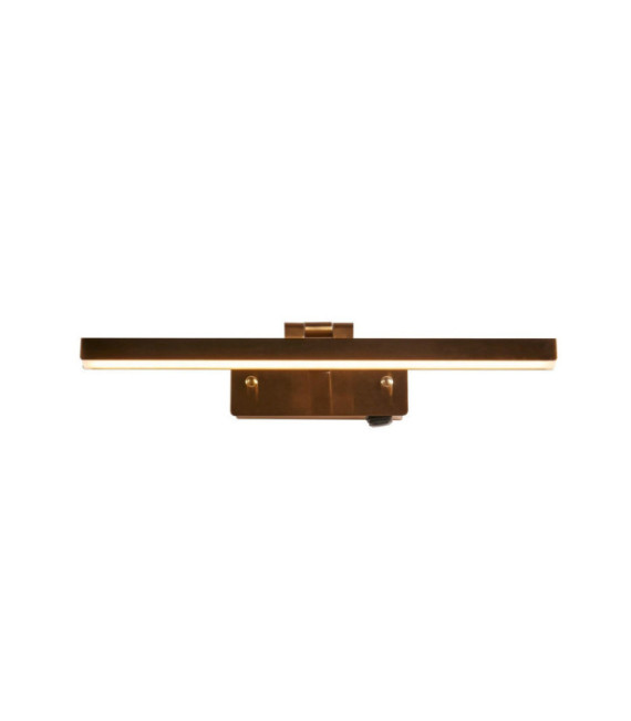 Applique à tableau Corfu Acier doux,aluminium Laiton