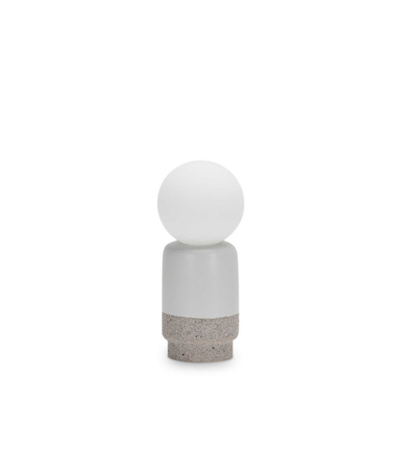 Lampe de table Cream Gypse Ciment