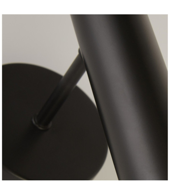 Lampada da parete Dulwich Acciaio dolce Nero opaco