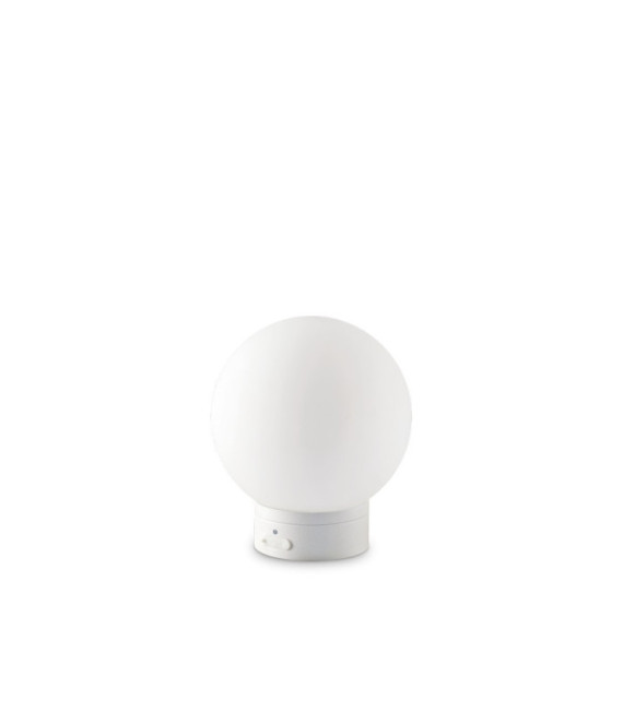 Lámpara de mesa para exterior SUN Vidrio, metal blanco