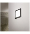Recessed downlight AURA Plastic Black