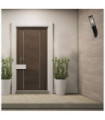 Applique murale extérieur Batton Acier inoxydable Noir mat,Fumé