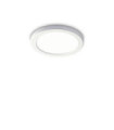 Recessed downlight AURA Plastic White