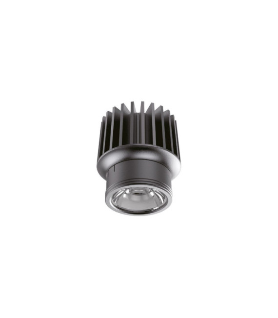 DYNAMIC Einbau-Downlight Metall, Aluminium Mattschwarz