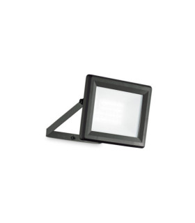 Lampe sur pied extérieur LED Verre,Métal,Aluminium Noir