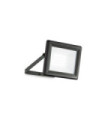 Outdoor LED floor lamp Glass, Metal, Aluminum Black