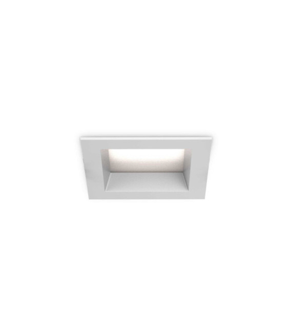 Einbaustrahler Basic Kunststoff, Aluminium mattweiß