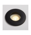 Downlight Salle de bains Burford Aluminium,verre Clair, noir