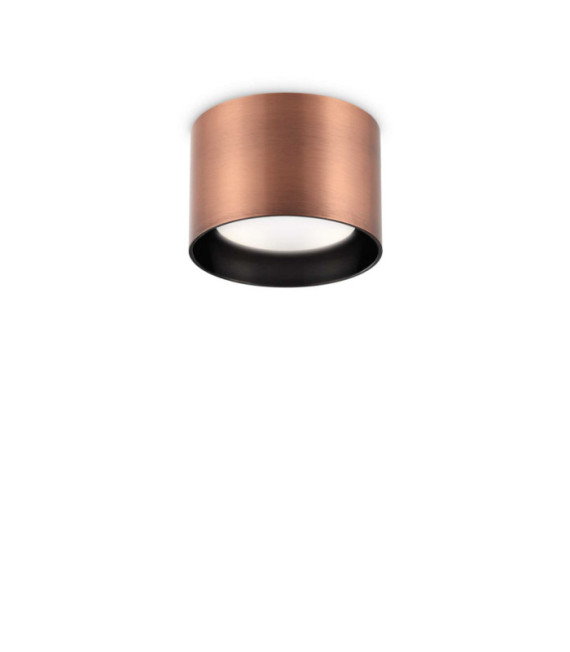 Lampada da soffitto Spike in metallo rame