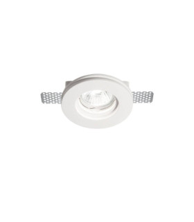Downlight encastré Samba Gypse Blanc