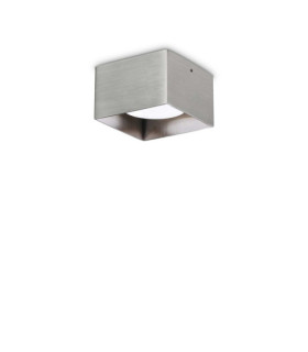 Lámpara de techo con punta de metal de níquel