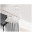 Bibury Bathroom Spotlight Clear Aluminum, chrome