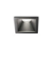 Downlight encastré Game Aluminium Noir