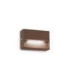 Outdoor wall light Dedra Metal, Aluminum Coffee