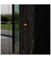 Outdoor wall light Dedra Metal, Aluminum Coffee
