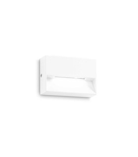 Aplique exterior Dedra Metal, Aluminio blanco