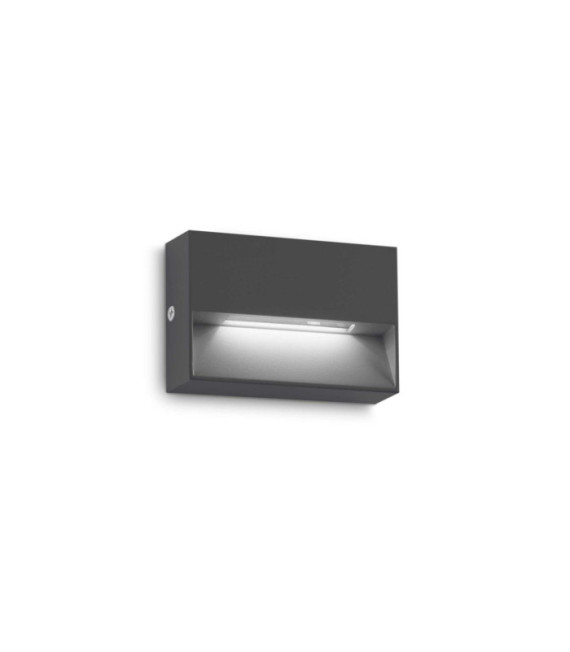 Aplique exterior Dedra Metal, aluminio antracita