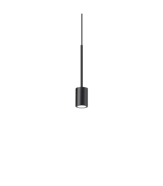 Archimede lámpara colgante LED Metal, Plástico negro