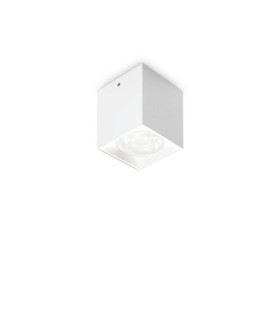 Dot Ceiling Light Glass, White Metal