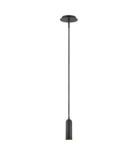 Lampada a sospensione a LED Dax Acciaio Nero