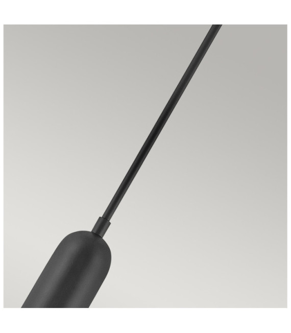 Dax LED Pendant Light Steel Black