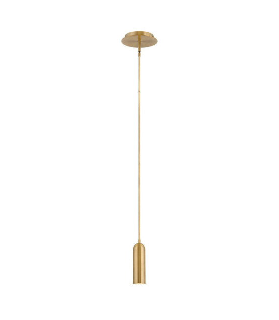 LED pendant light Dax Steel Brass Heritage