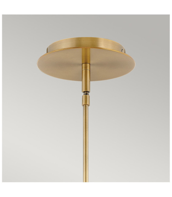 LED-Pendelleuchte Dax Steel Brass Heritage