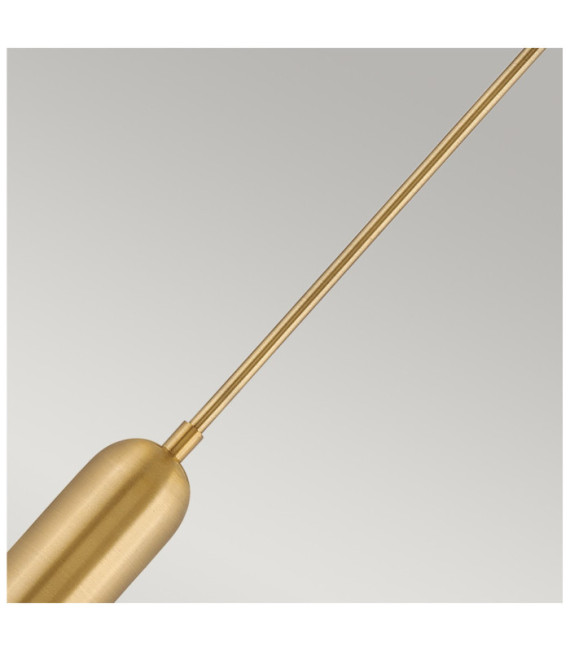 Lámpara colgante LED Dax Steel Brass Heritage
