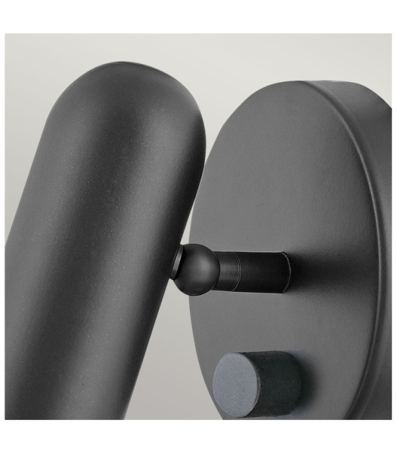 Dax Steel Reading Lamp Black