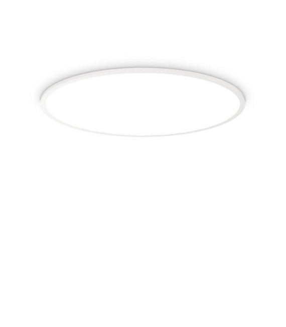 Plafoniera LED FLY Metallo, plastica, alluminio Bianco Opaco