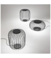 Outdoor table lamp DJAMBE Metal Black
